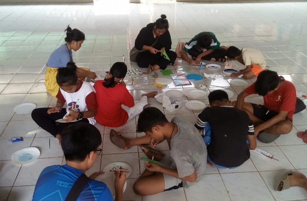 Kreasi Bersama Empat Relawan ITE Singapore (20 September 2019)