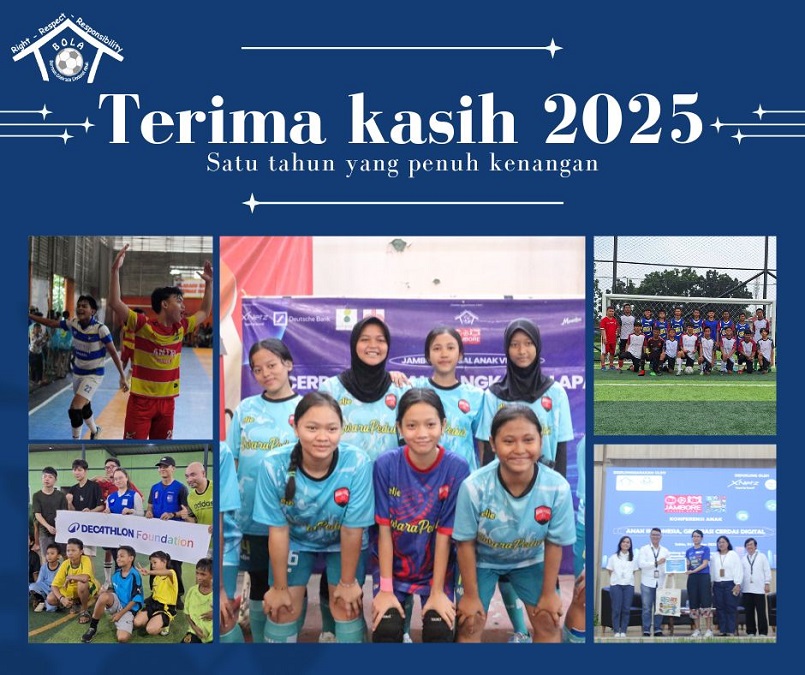 Ucapan Syukur Program BOLA atas Perjalanan 2025 dan Harapan di 2026